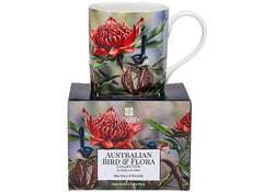 Australian Bird & Flora Blue Wren City Mug