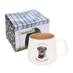I Love My Rottweiler Mug