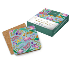 Eastern Rosella Drink Coasters S/4