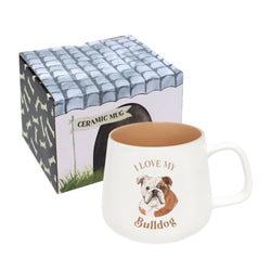 I Love My Bulldog Mug