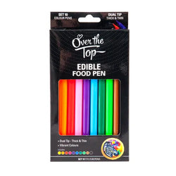 Over The top edible food pens set of 10