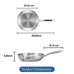 RACO Steel Essentials Frypan 28cm -Pick Up Only-