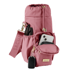 Sachi Cross Body Insulated Bottle Bag - Blush