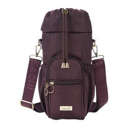 Sachi Cross Body Insulated Bottle Bag - Bordeaux