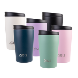 Oasis Stainless Steel double wall Travel Cup 380ML