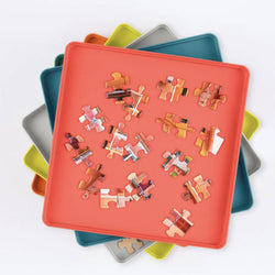 Galison Puzzle Stackable Sorting Trays