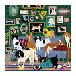 Galison Lounge Dogs 500pce Puzzle