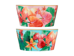 Teas & C's Tropicana Bowl set of 2 boxed