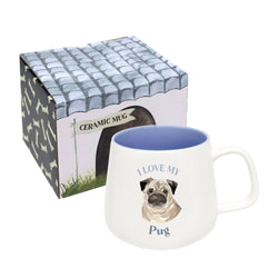 I Love My Pug Mug