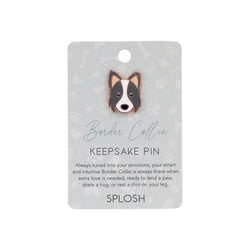 Keepsake Pin Border Collie