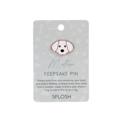 Keepsake Pin Maltese