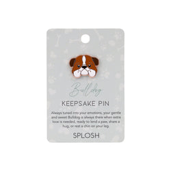 Keepsake Pin Bulldog