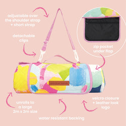 Picnic Mat - Good Vibes