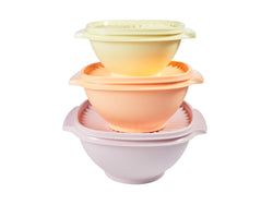 Tupperware Heritage Bowl Set of 3