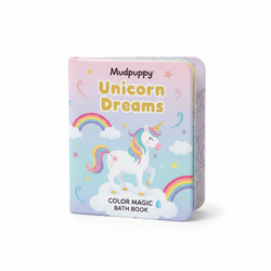 Mudpuppy Unicorn Dreams Color Magic Bath Book