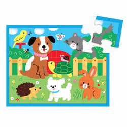 Mudpuppy Playful Pets Pouch Puzzle - 12pcs
