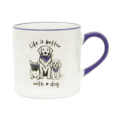 Loved By My Life Is Better With A Dog Mug