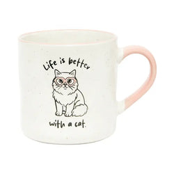 Loved By My Life Is Better With A Cat Mug