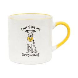 Loved By My Greyhound Mug