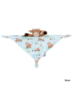 Hetty Highland Cow Character Blanket