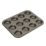 12 Cup Muffin/Cupcake Pan,35 x 27cm - 7 x 2.5cm Non Stick