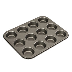 12 Cup Muffin/Cupcake Pan,35 x 27cm - 7 x 2.5cm Non Stick