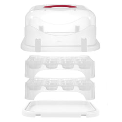 Universal Cupcake and Rectangular cake Carrier
