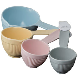 Melamine Ribbed Measuring Cups