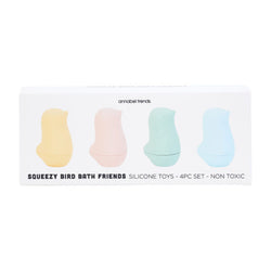 Silicone Toy - Squeezy Bath Birds