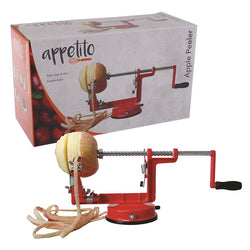 Apple Peeler/Corer W/Suction Base Red