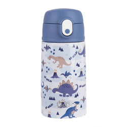 Oasis Stainless Steel Double Wall Insulated Kids Drink Bottle w/Sipper - Dinosaur Land