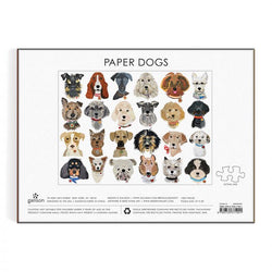 Galison Paper Dogs Puzzle 1000PC