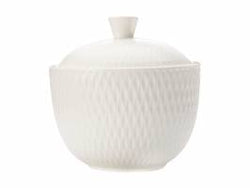 White Basics Diamonds Sugar Bowl