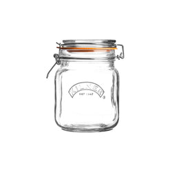 Kilner Clip top square jar 1LT