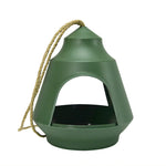Bamboo Bird House Green