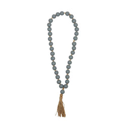 Saffron Wooden Hanging Beads 53cm