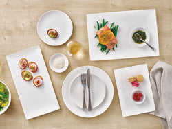 White Basics Diamonds Platter 35 x 19cm